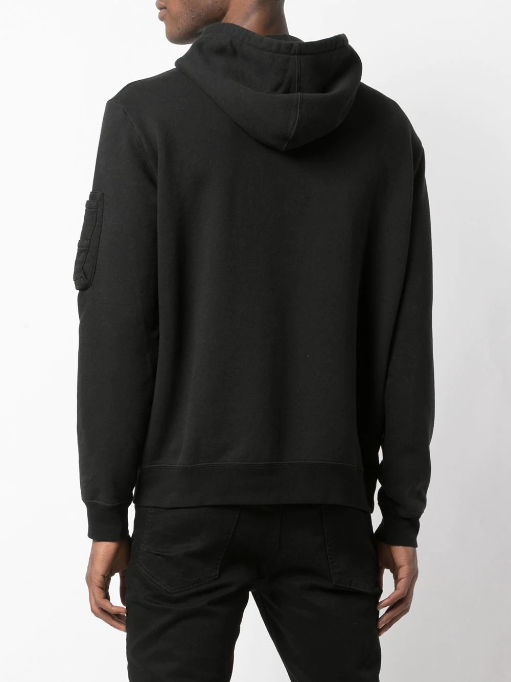 zip detail hoodie - 4