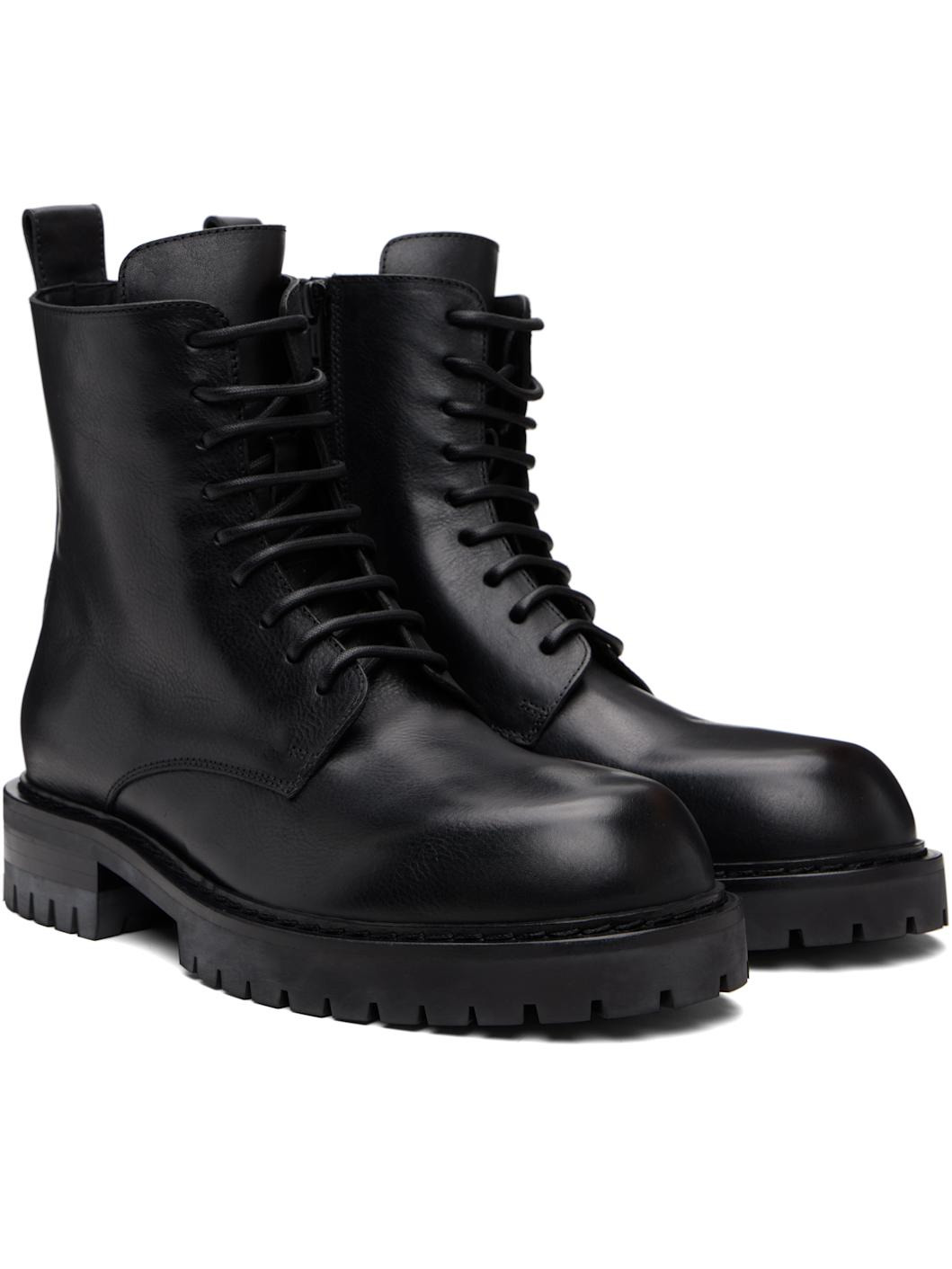 Black Skagi Ankle Boots - 4