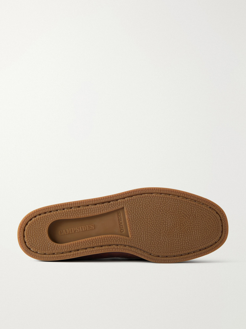 Askook Momoth Full-Grained Leather Boat Shoes 3