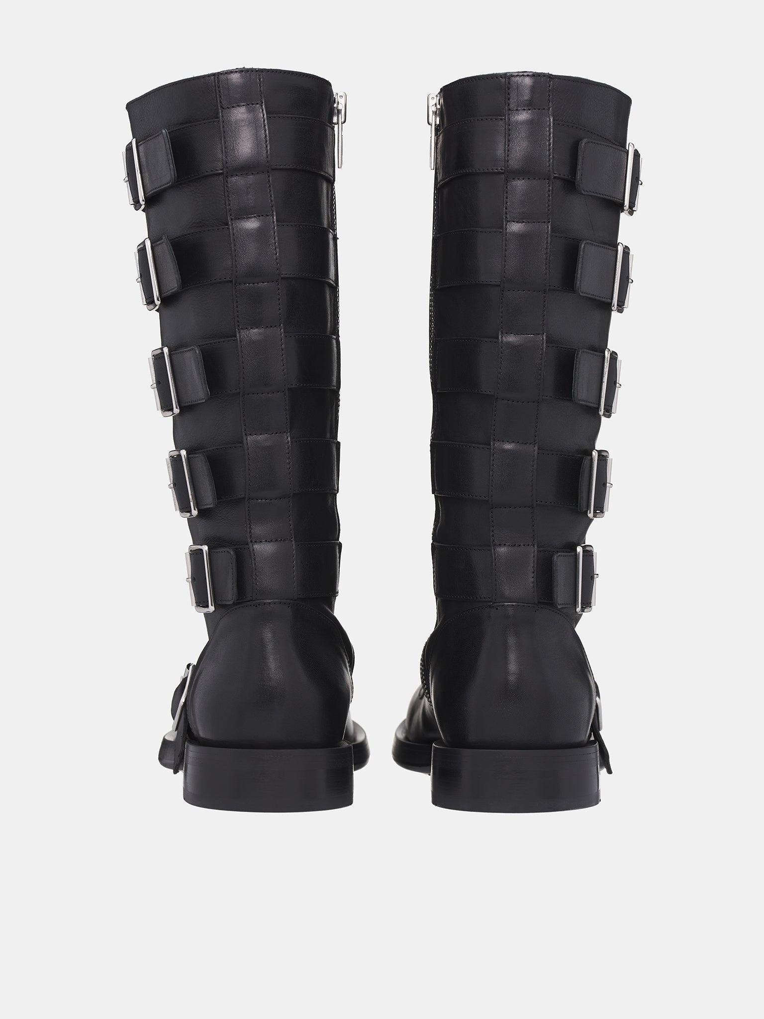 Jace Belted Biker Boots - 4