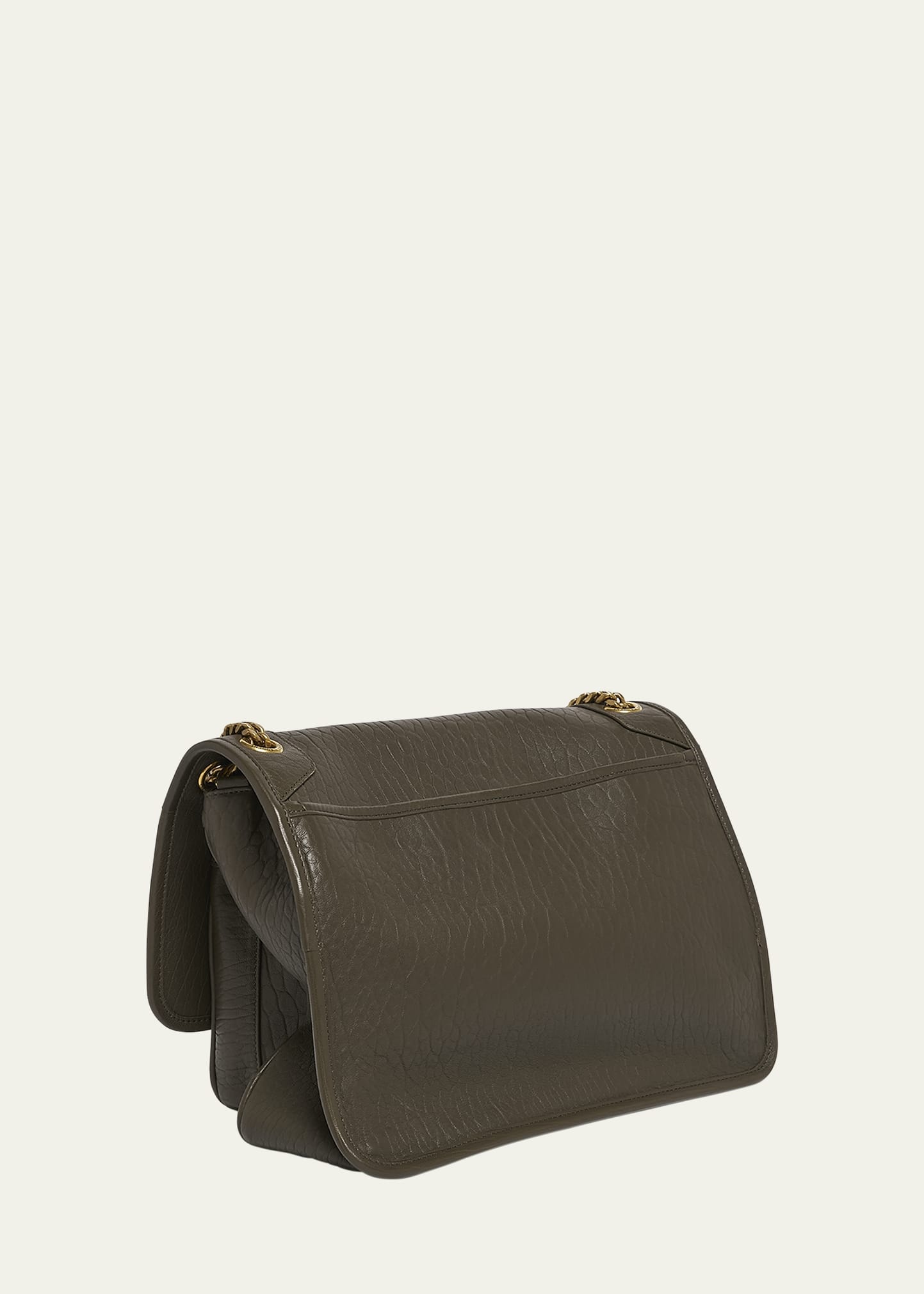 Niki Large YSL Crossbody Bag in Lambskin Leather - 3