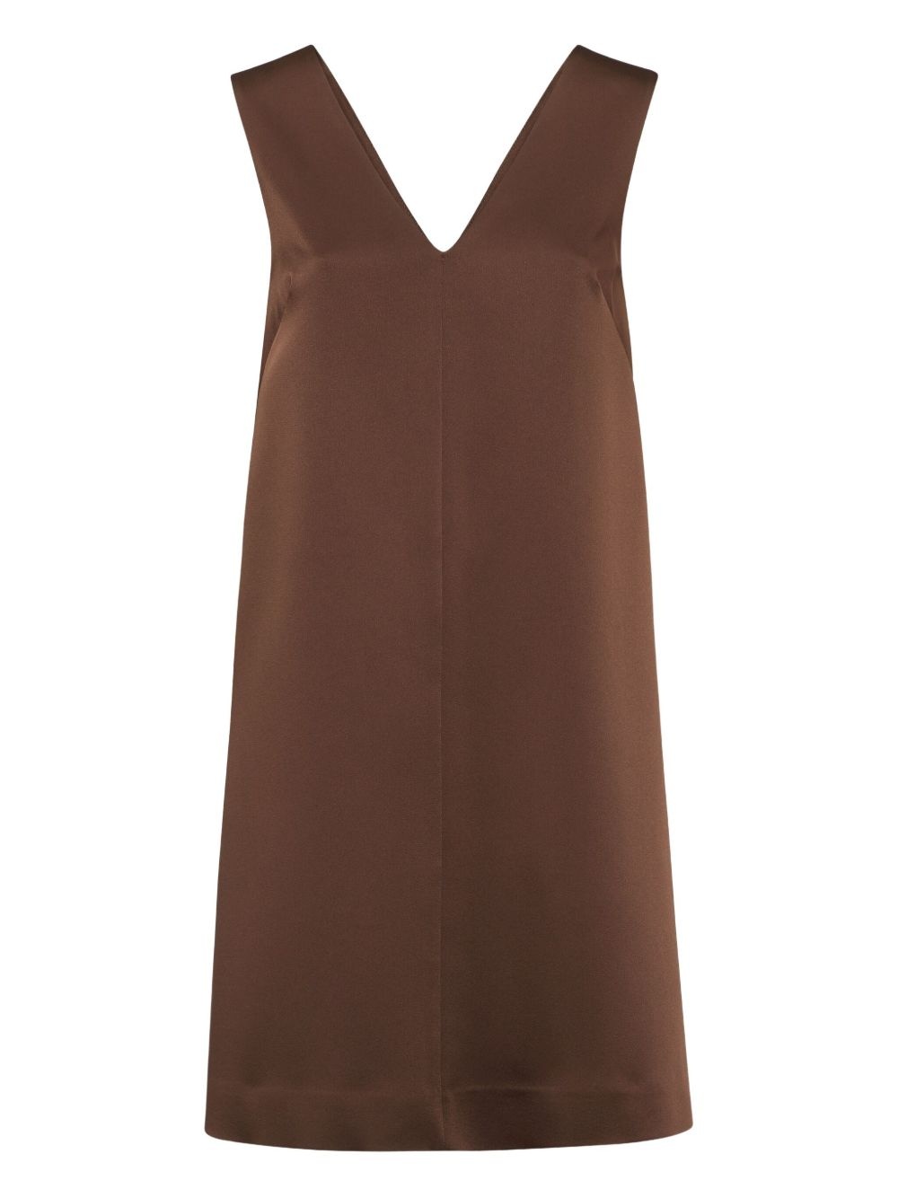 sleeveless mini dress - 1