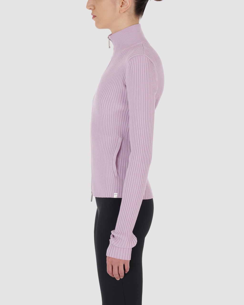 KNIT ZIP CARDIGAN - 4