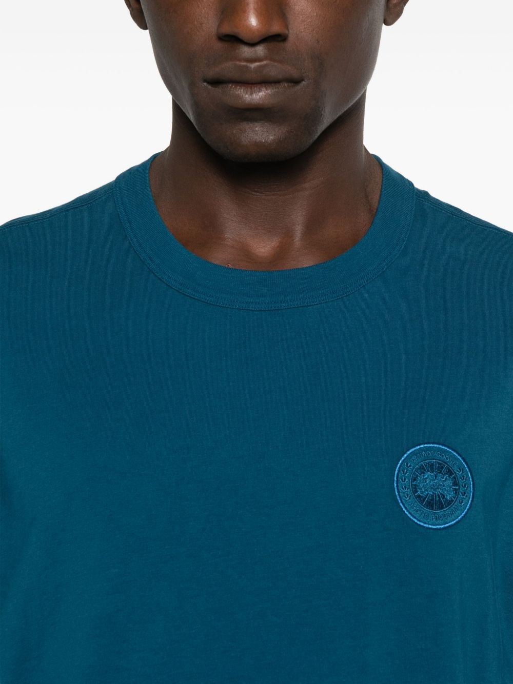 Gladstone disc-embroidered T-shirt - 4