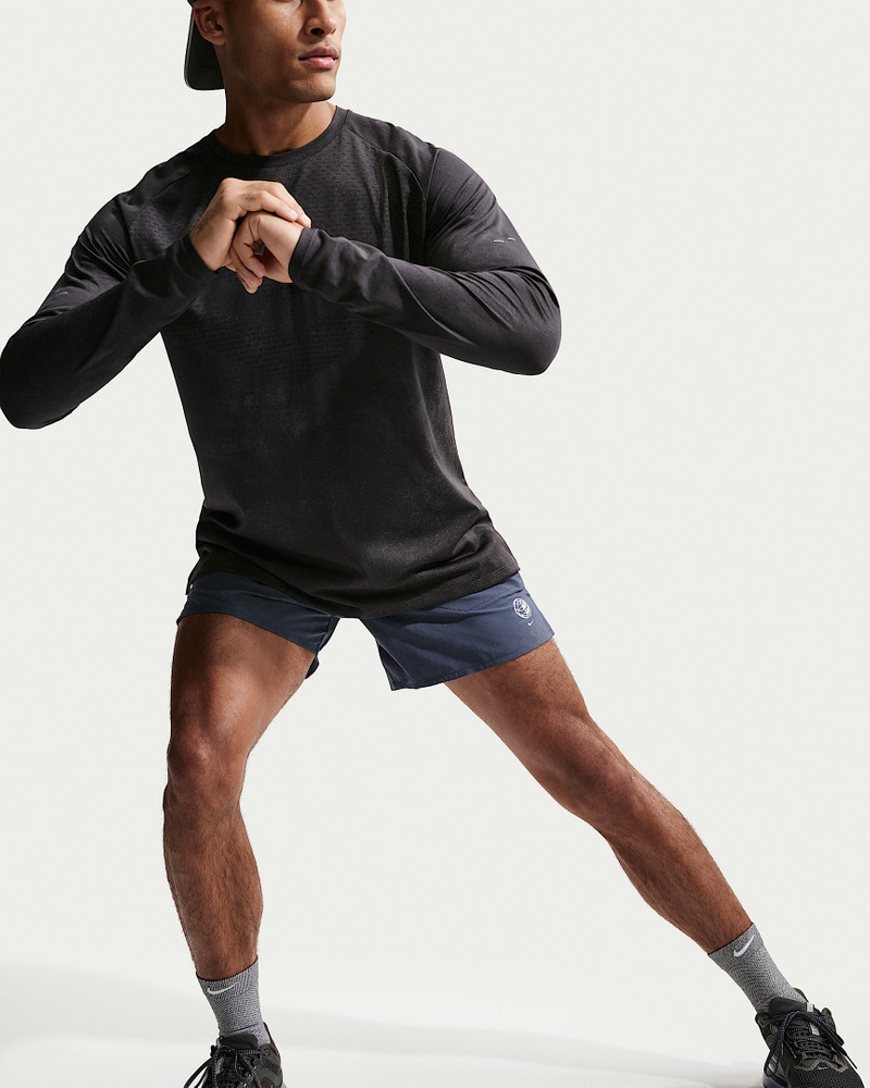 Nike Stride Men's 5" Brief-Lined Running Shorts with Reflective Accents 4