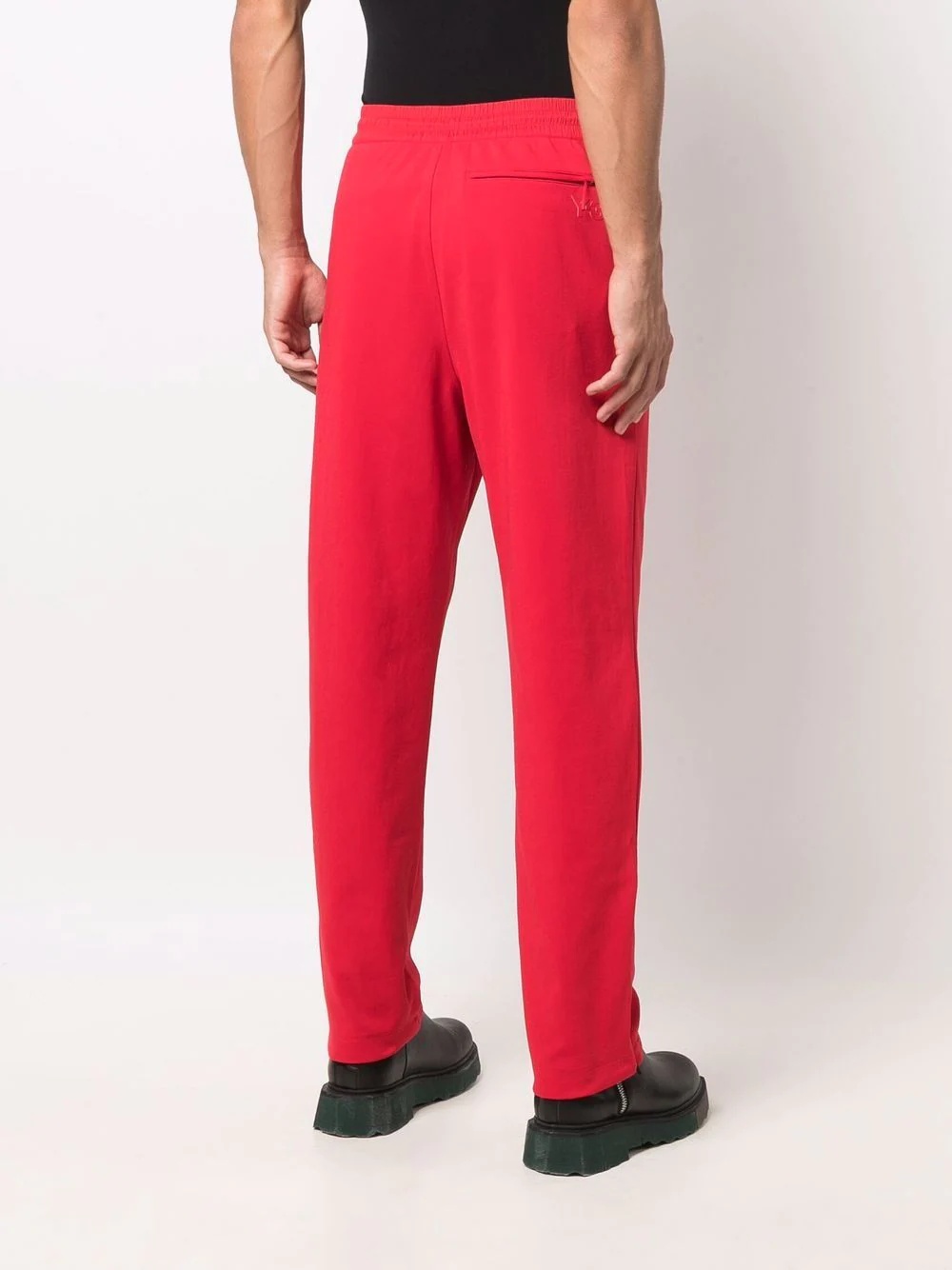 exposed-seam track pants - 4