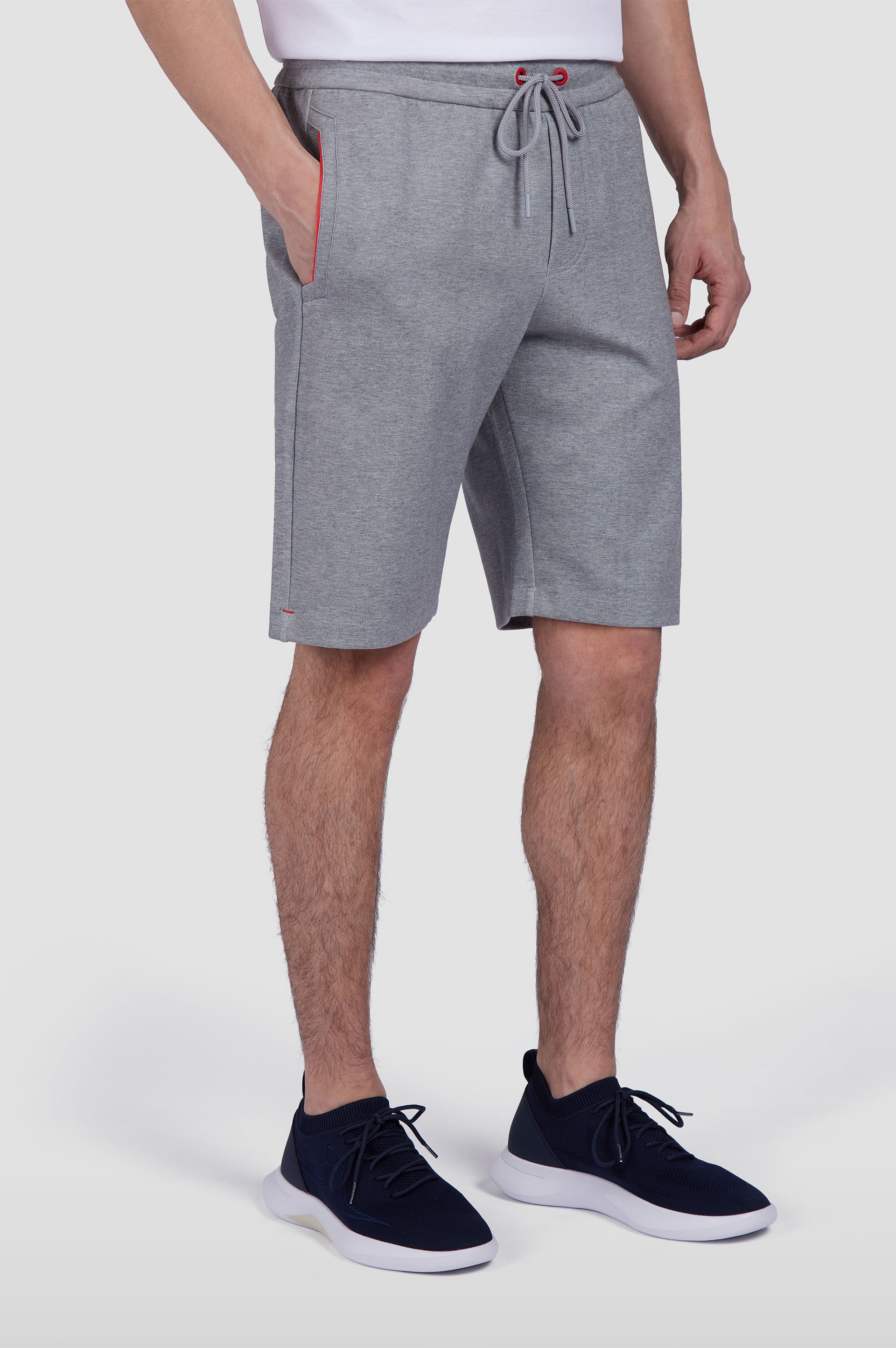 ACTIVE FLEECE COTTON SPORTS BERMUDA - 6