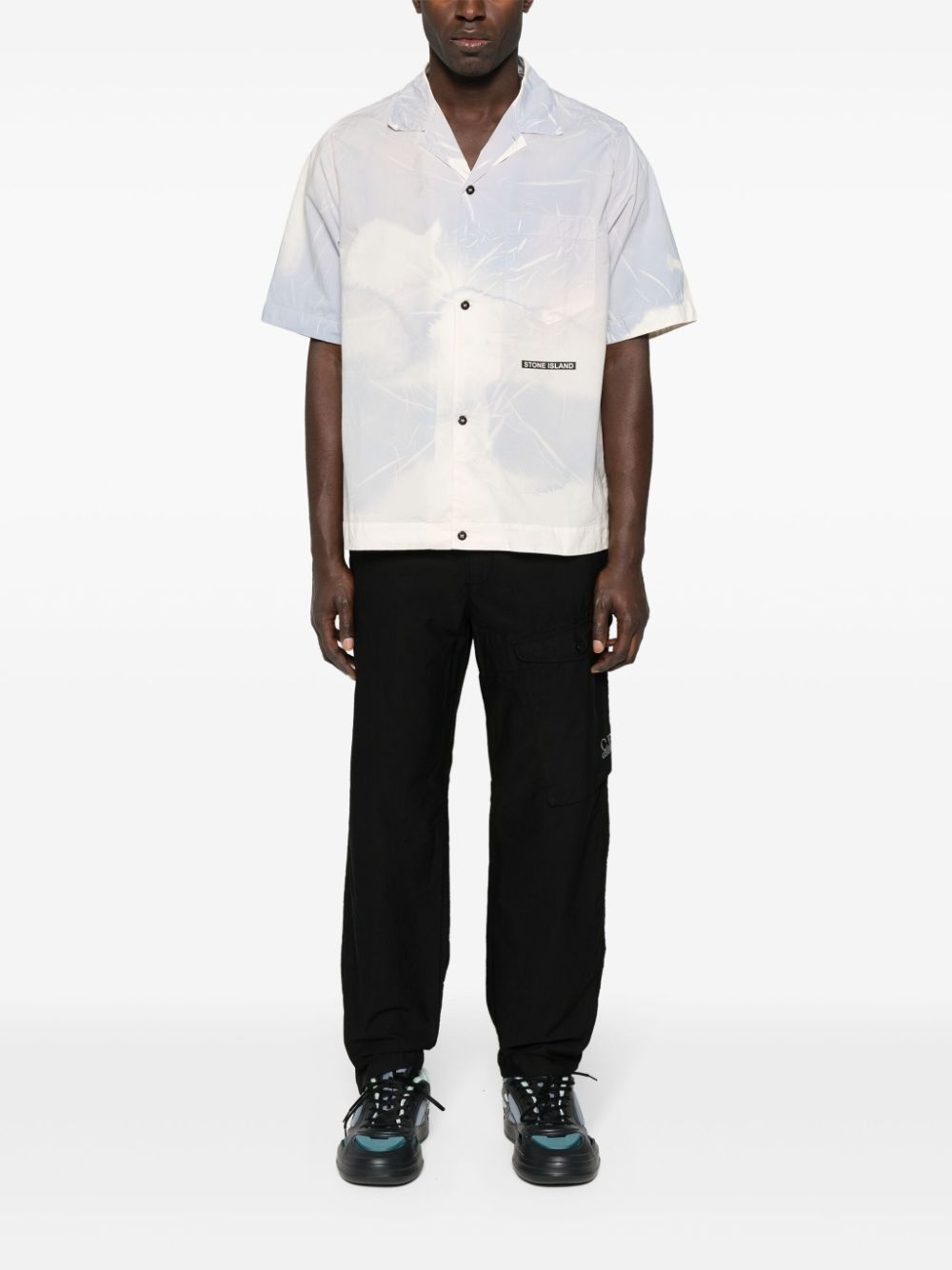 tapered cotton trousers - 2