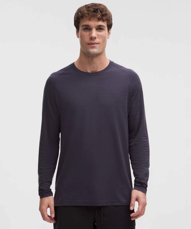 Metal Vent Tech Long-Sleeve Shirt *Glow Stripe 1