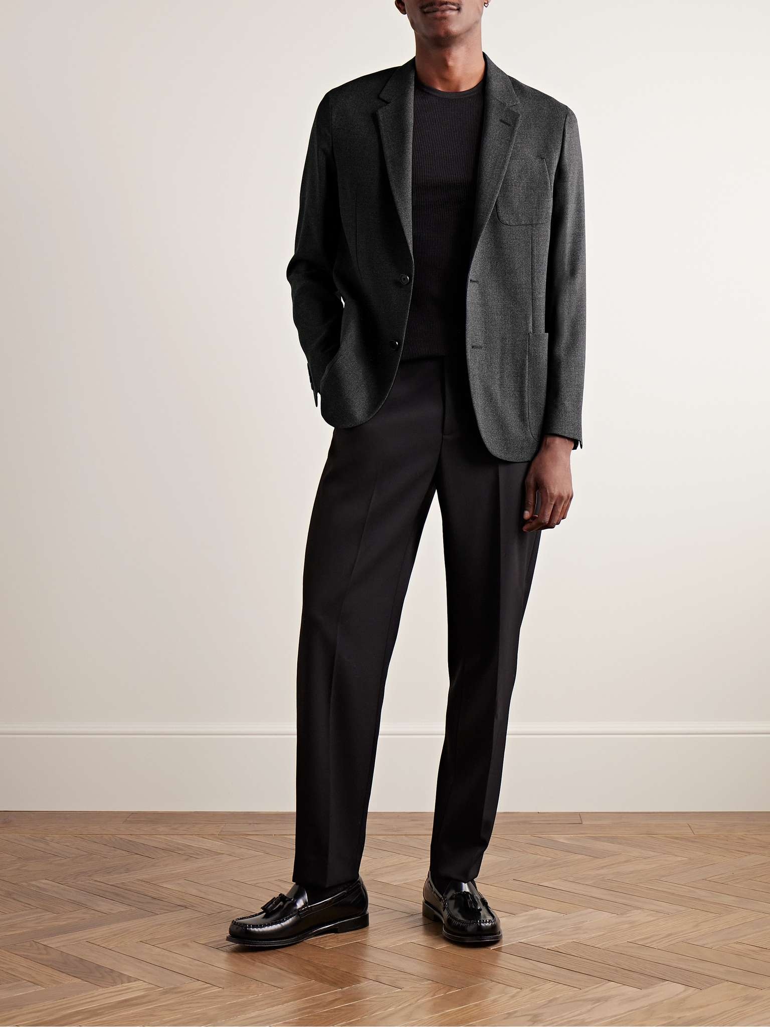 Slim-Fit Wool Suit Jacket - 2