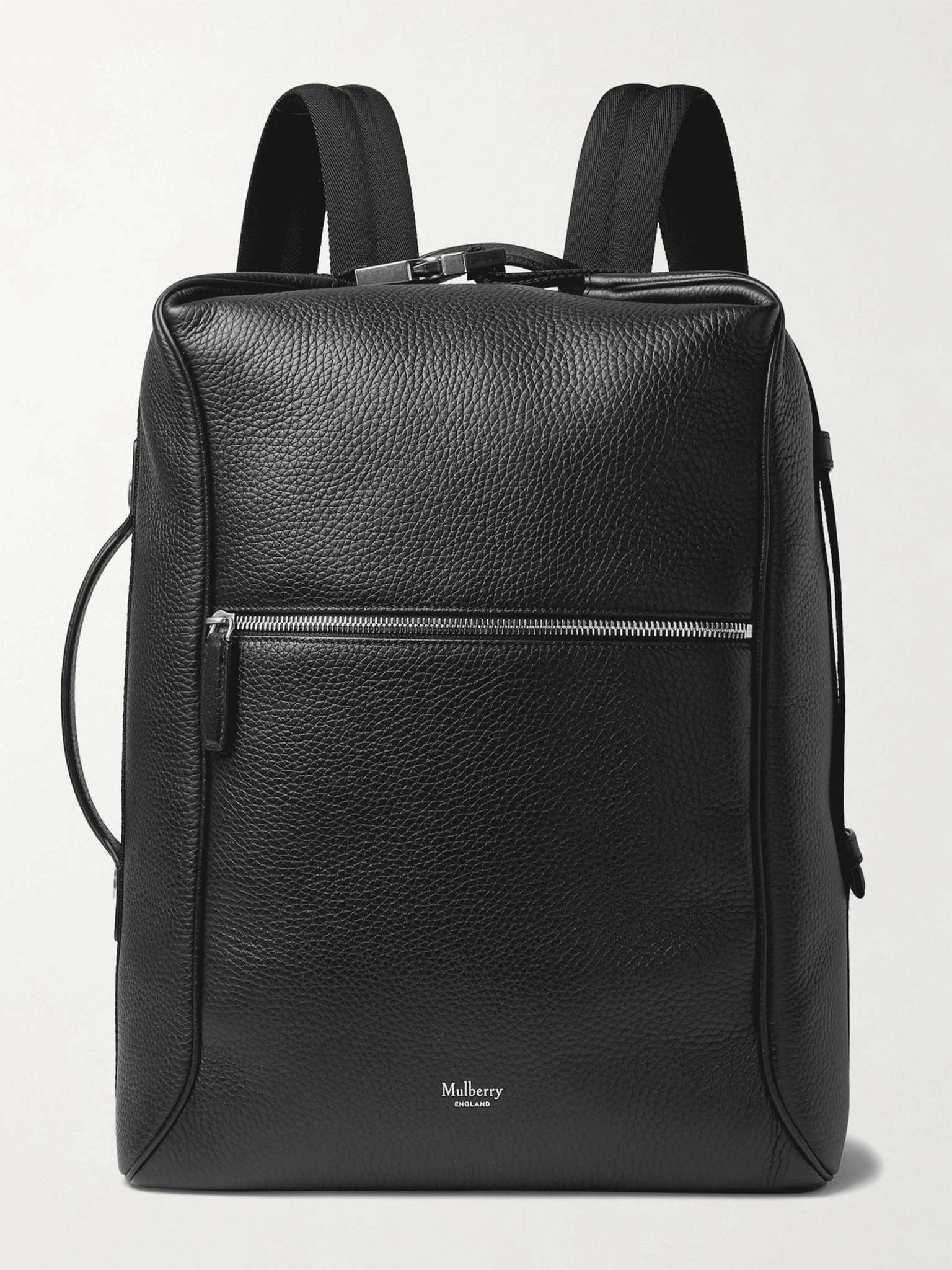 Urban Full-Grain Leather Backpack - 1