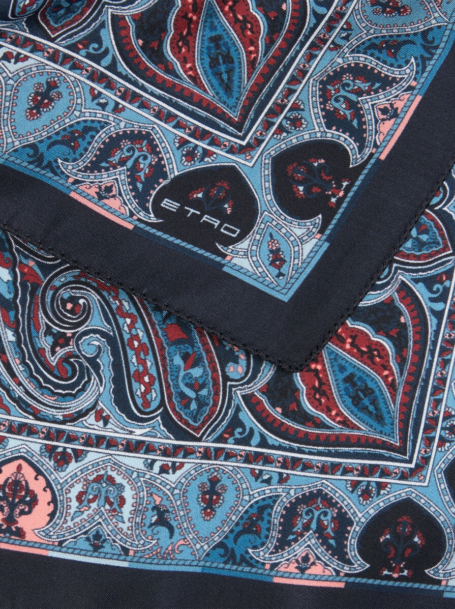 SILK JACQUARD POCKET SQUARE - 2