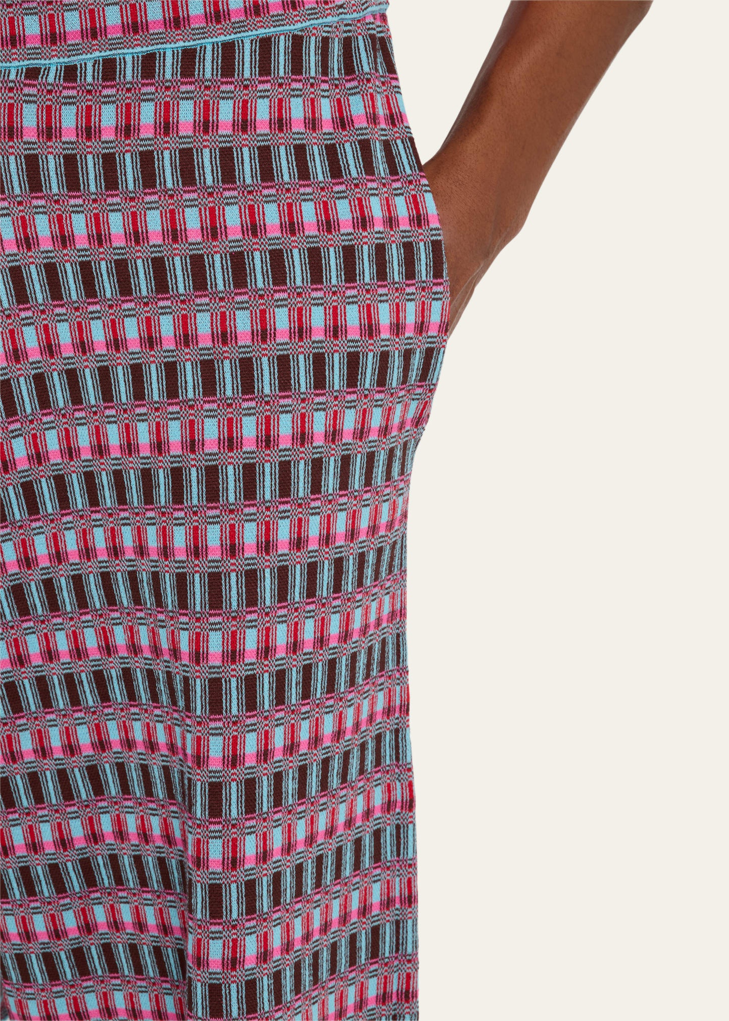 Men's Jacquard Knit Shorts - 5