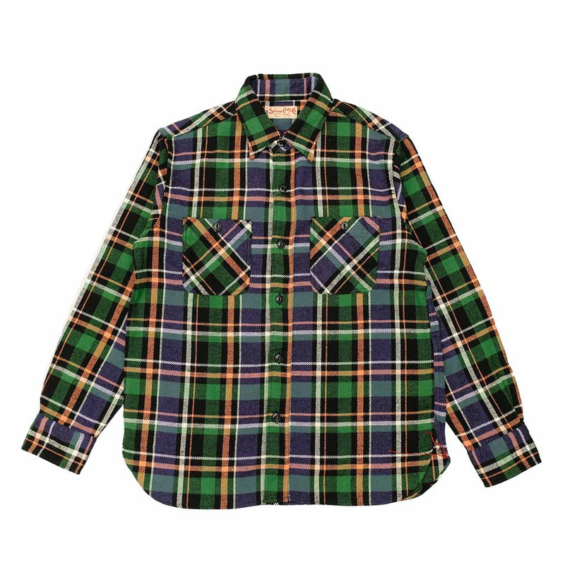 SUGAR CANE TWILL PLAID WORK SHIRT - SC29566 outlook