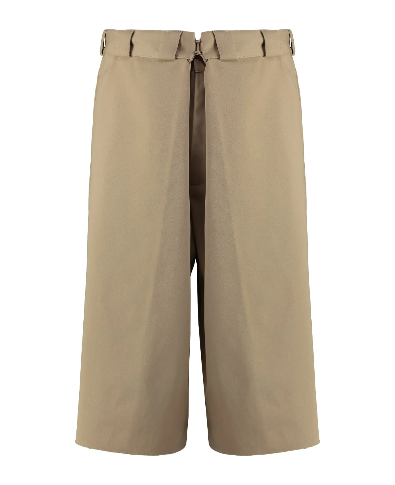 Blend Cotton Bermuda Shorts - 1