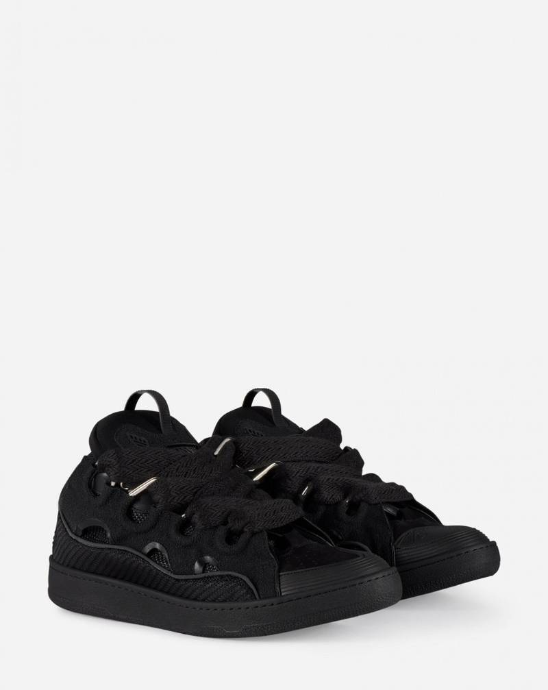 Lanvin LEATHER CURB SNEAKERS outlook
