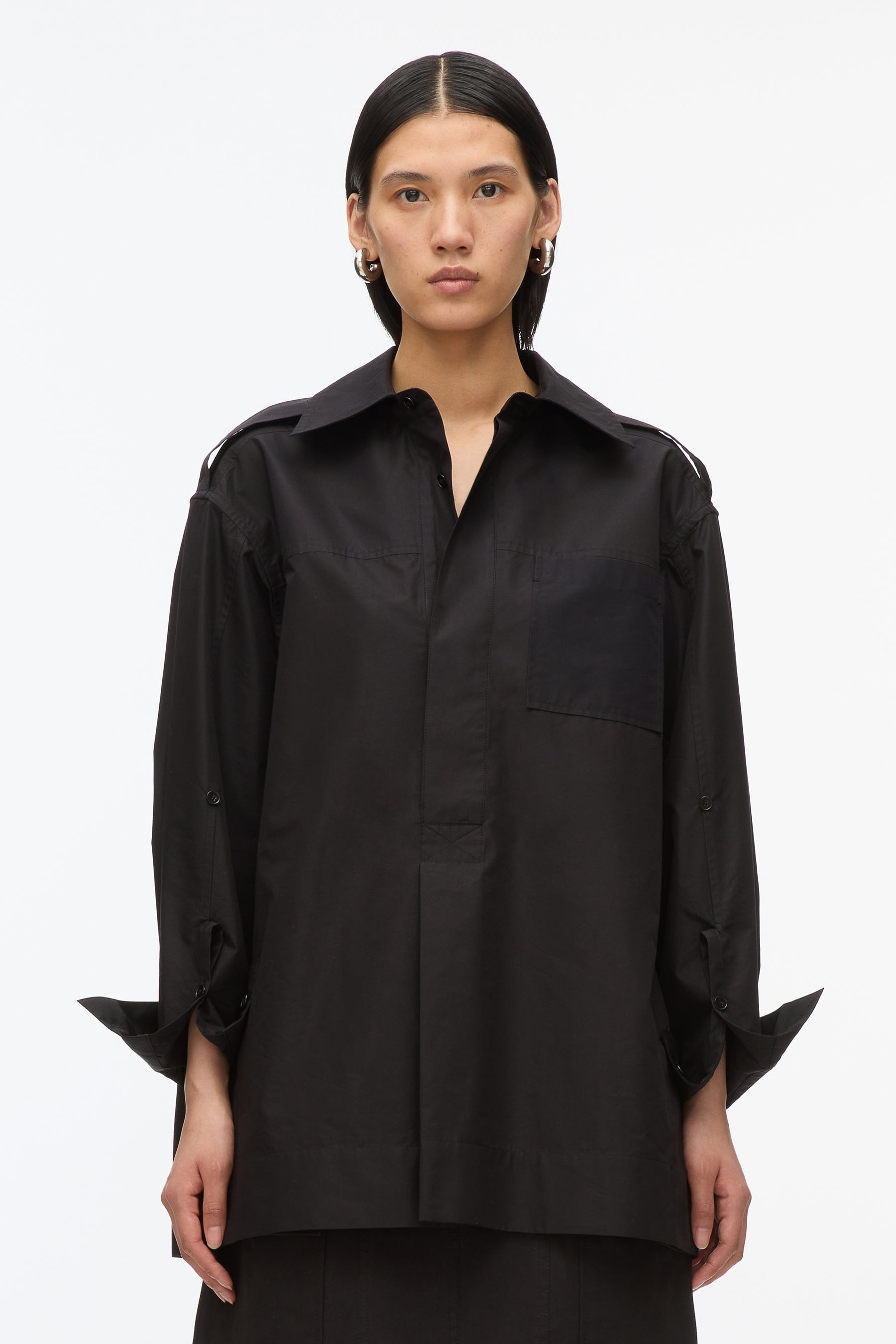 Oversize Popover Shirt - 3