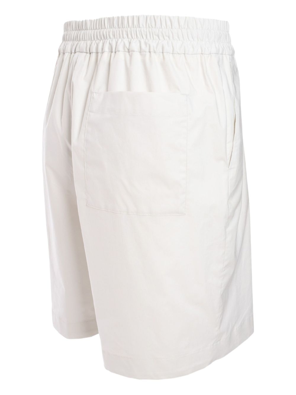 drawstring-waist shorts - 4