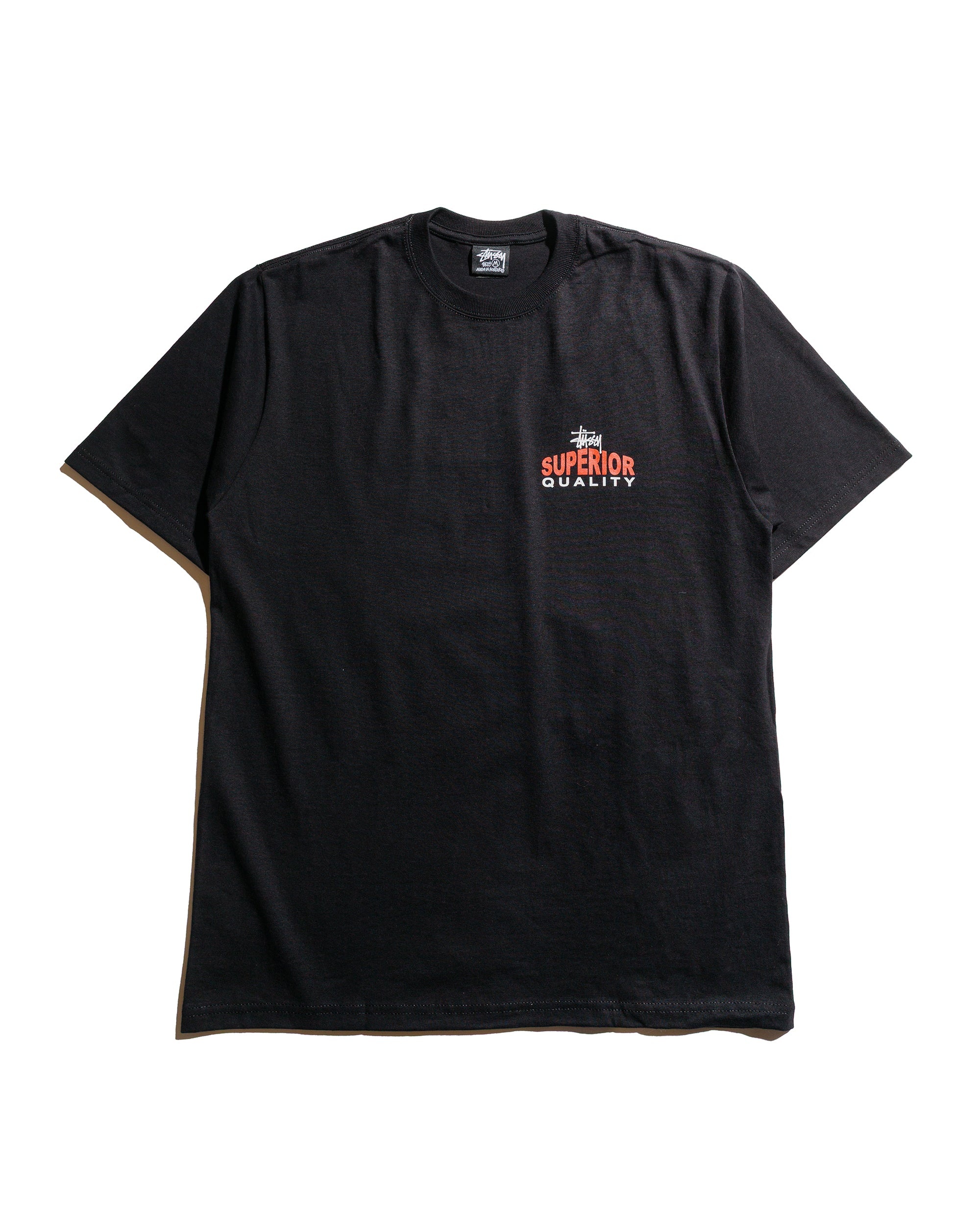 Stüssy Superior Quality Tee Black - 1