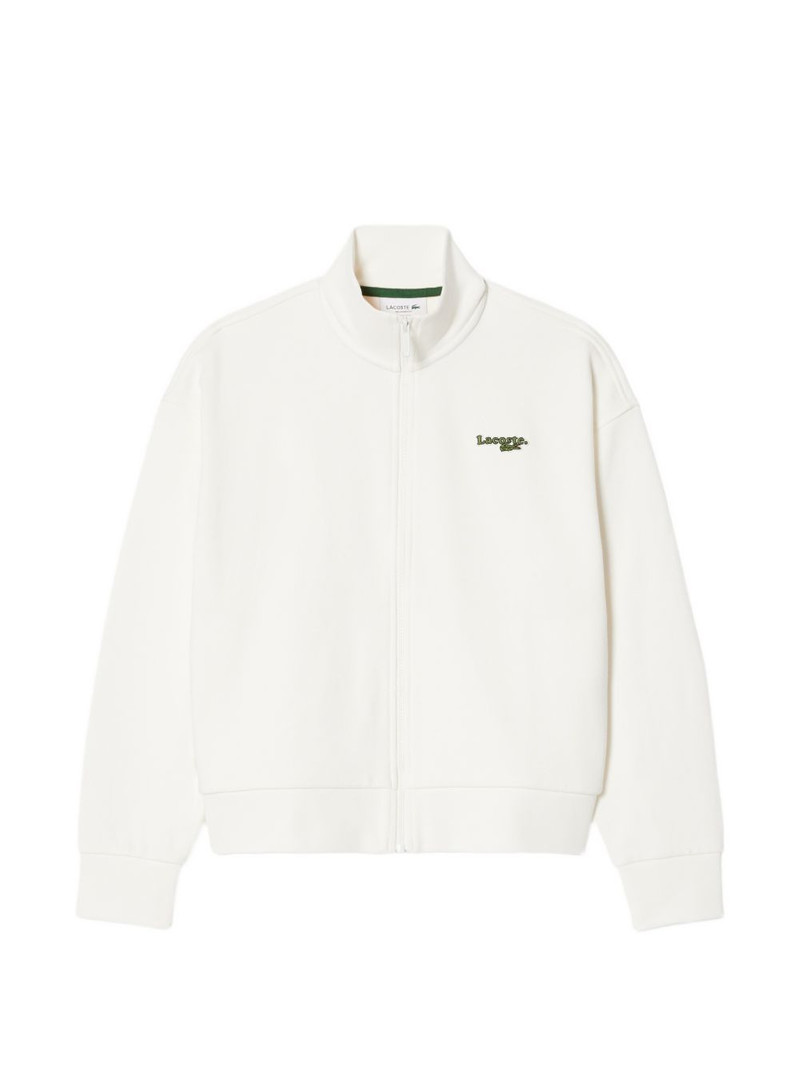 embroidered-logo jacket 1
