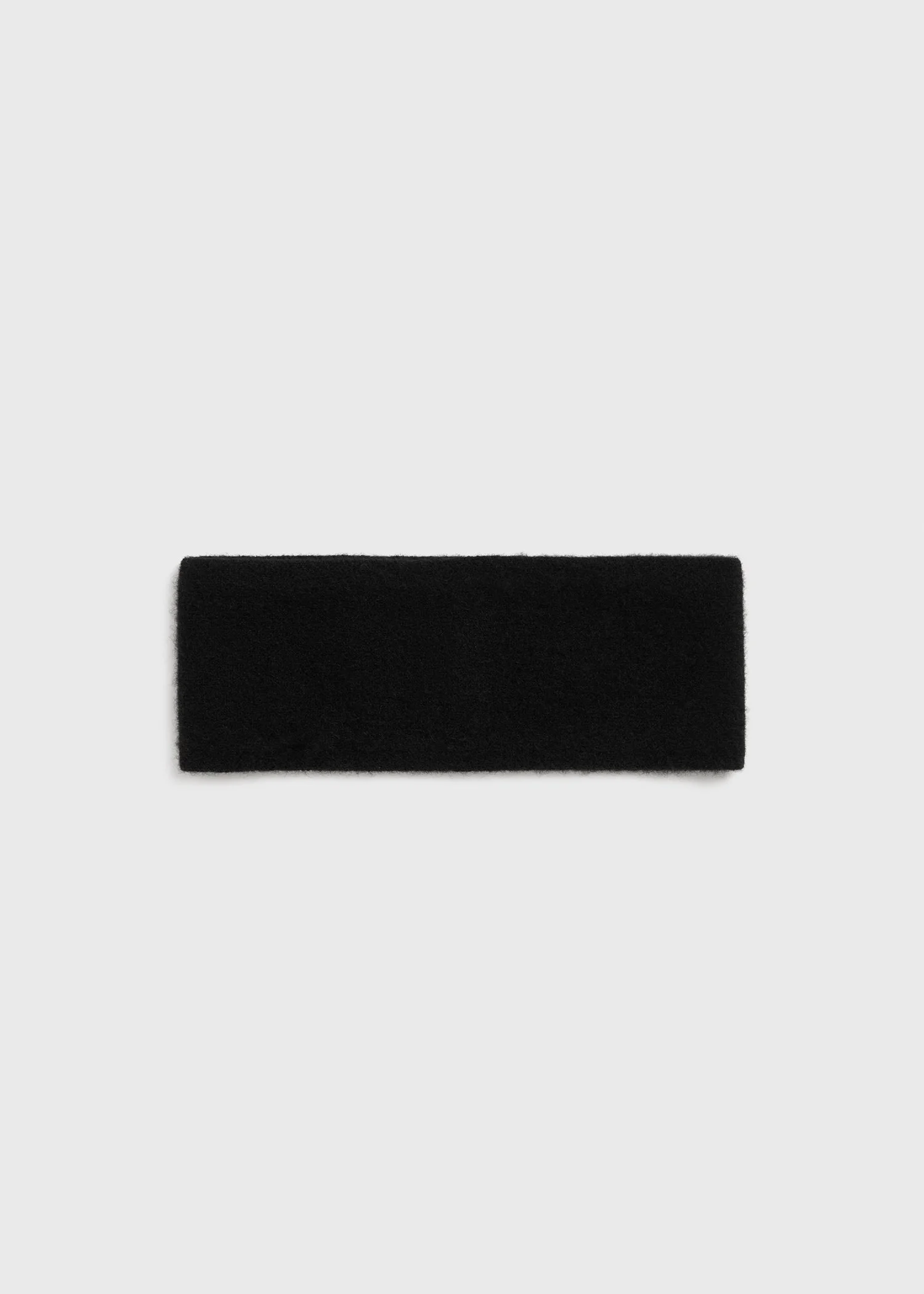 Cashmere headband black - 1