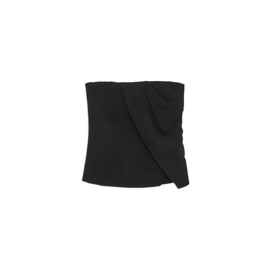 Anine Bing Ladies Black Halle Viscose-Crepe Top - 5
