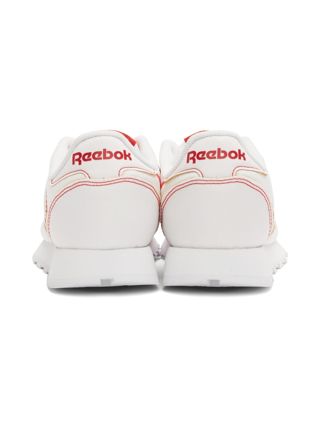 White Reebok Classic Edition Sneakers - 4