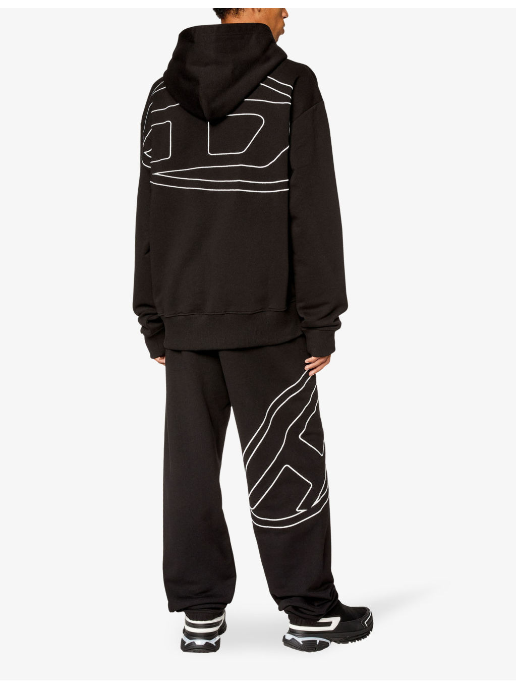 S-Macs logo-embroidered relaxed-fit cotton-jersey hoody - 2