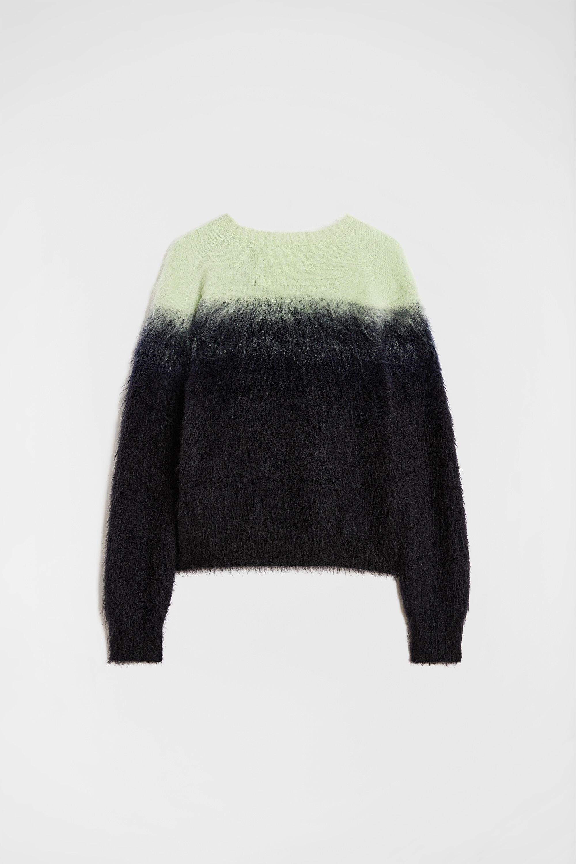 Mohair Jacquard Crew-Neck Sweater - 3