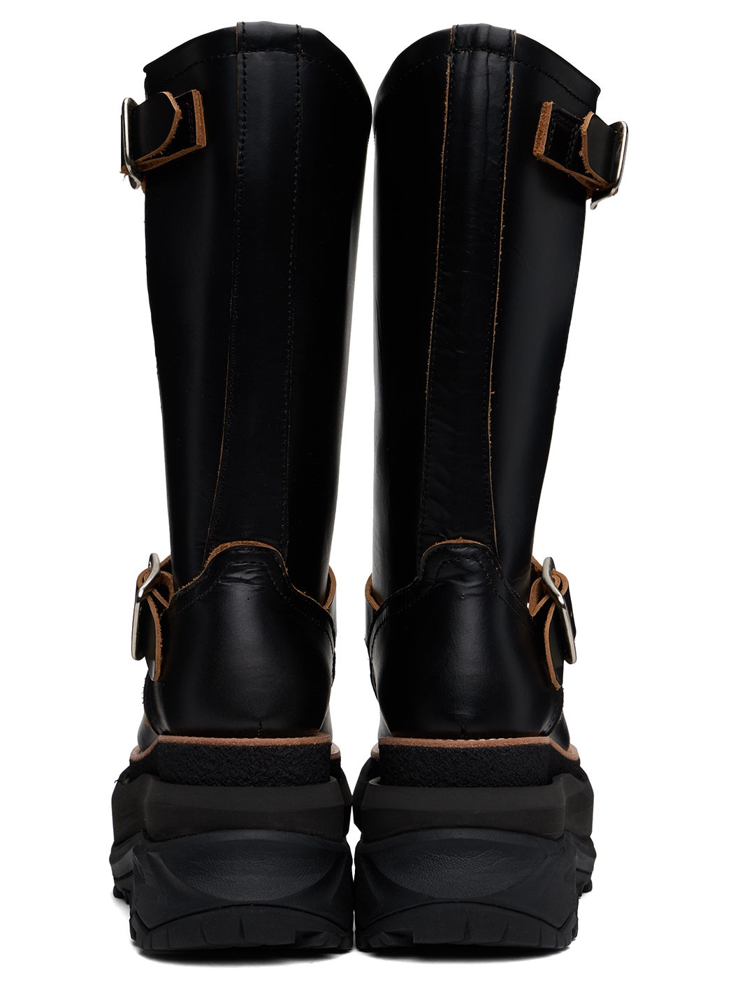 Black Engineer Boots - 2
