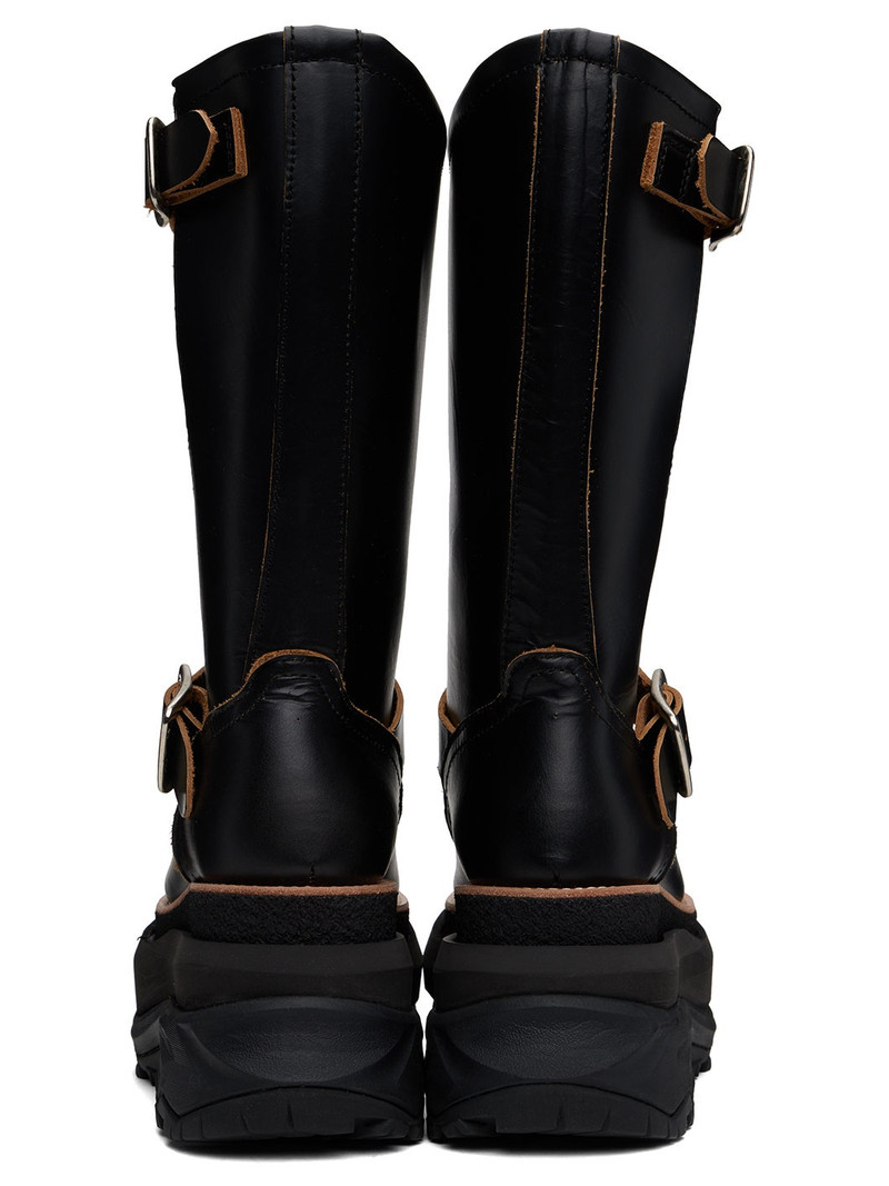 Black Engineer Boots 2