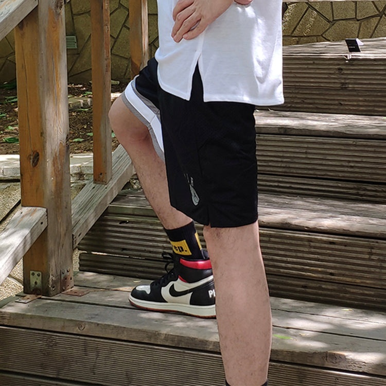 Air Jordan Drawstring Casual Sports Shorts Black CZ2505-010 - 7