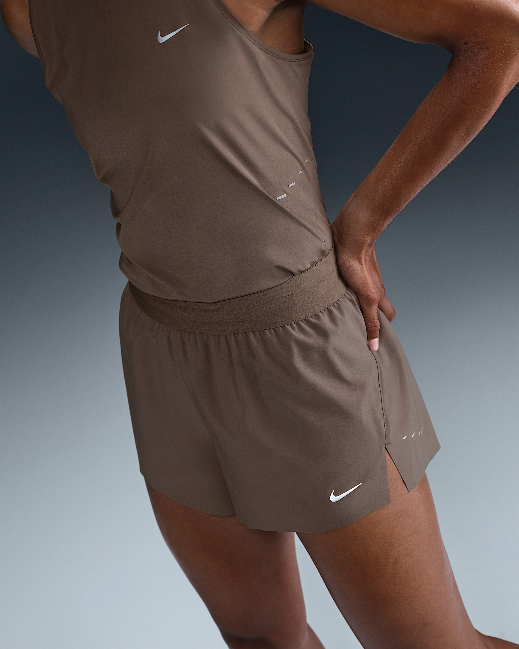 Nike Swift Women's Dri-FIT Mid-Rise 2.5" Brief-Lined Running Shorts - 5