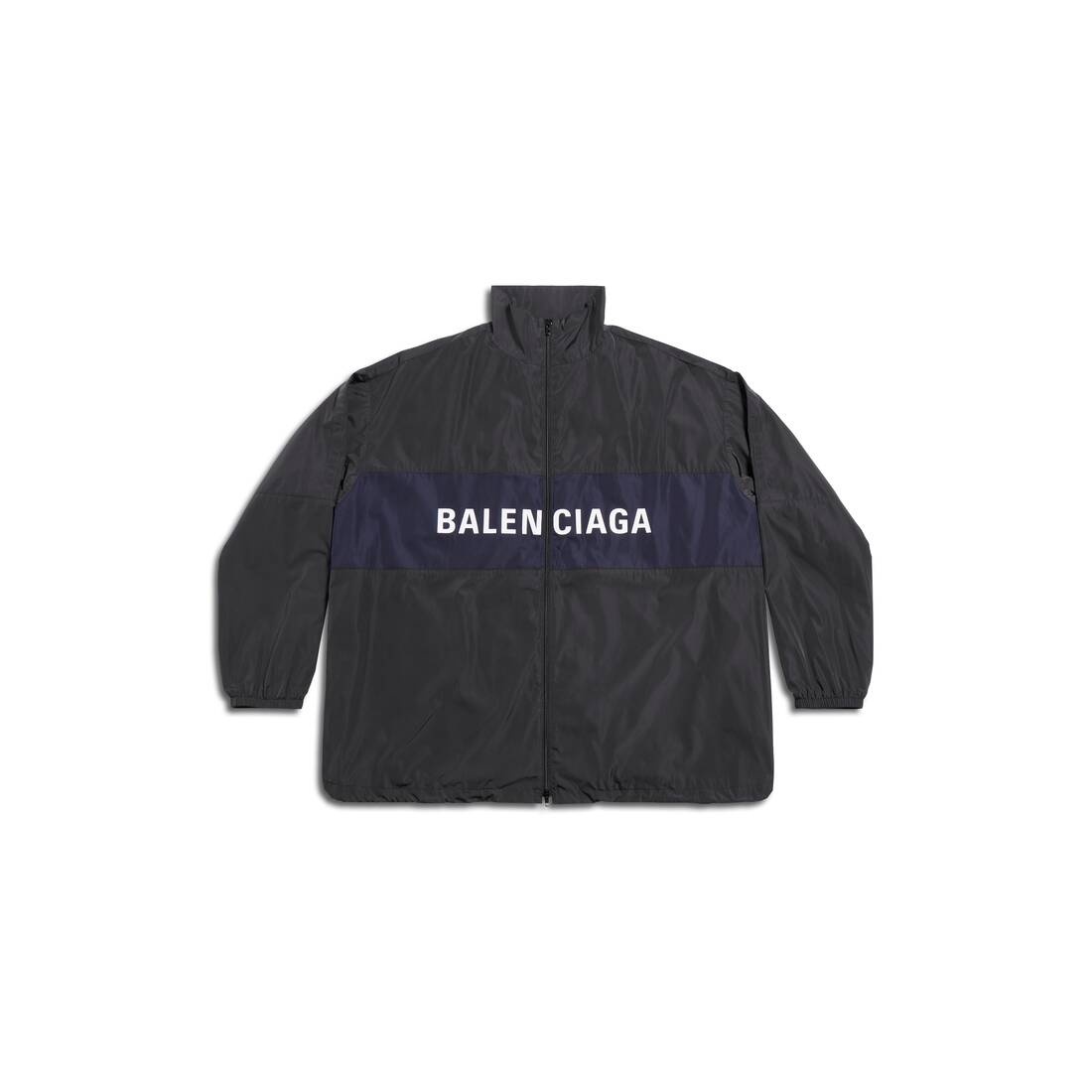 Balenciaga Zip-up Jacket in Black - 1