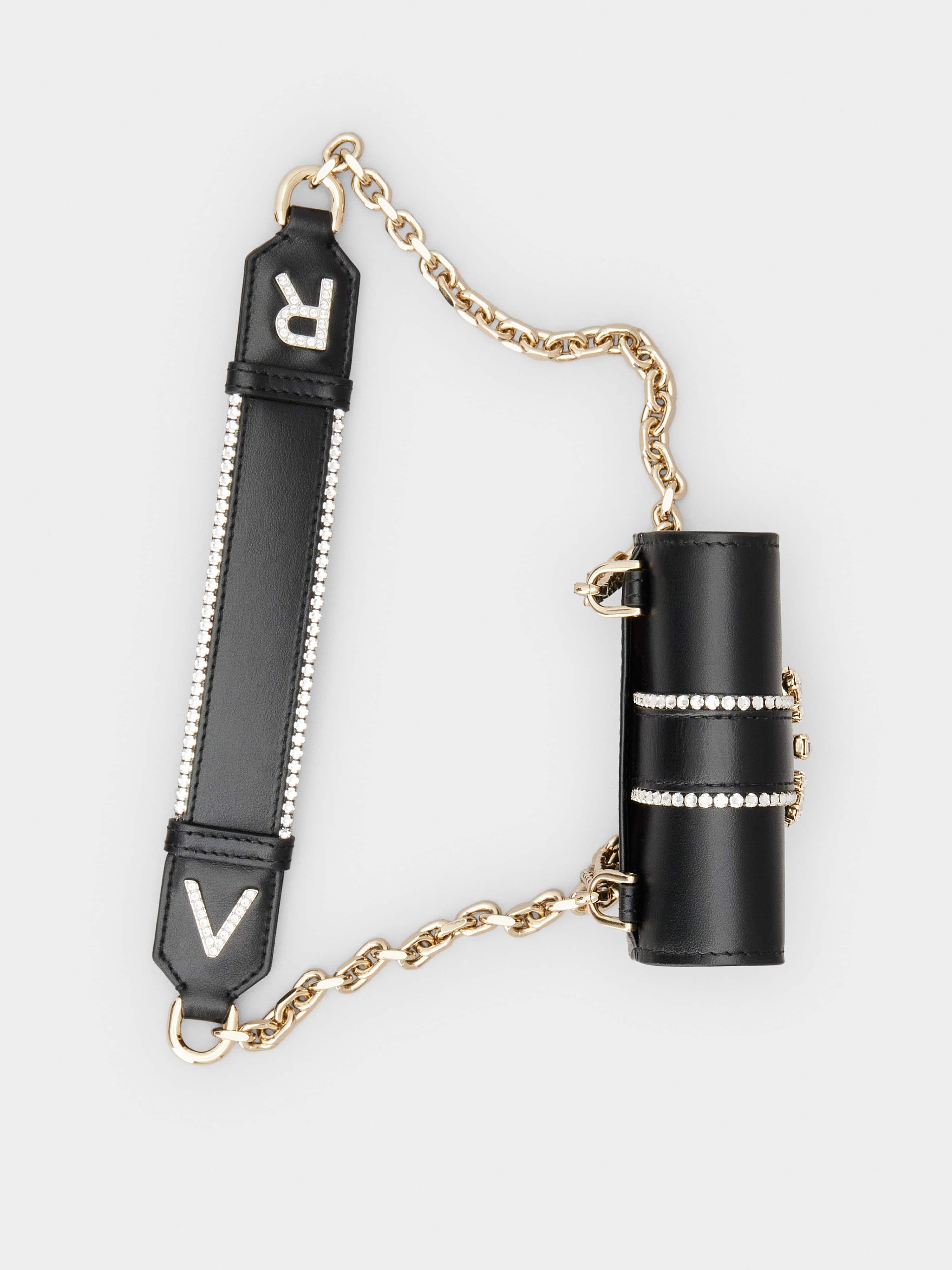 Miss Vivier Pocket Phone Holder in Leather - 5