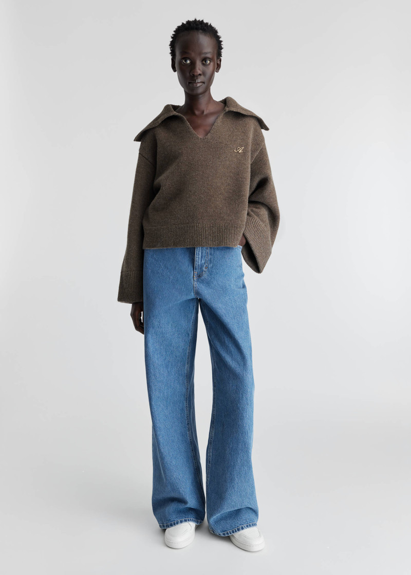 Axel Arigato Clio Cropped Sweater outlook