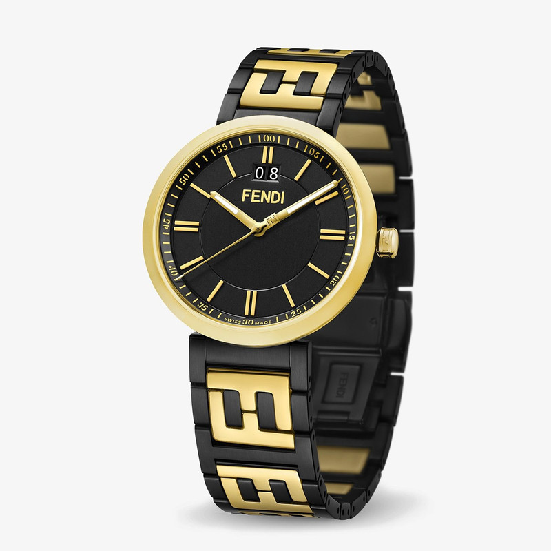 FENDI 39 MM - Watch with FF logo bracelet outlook