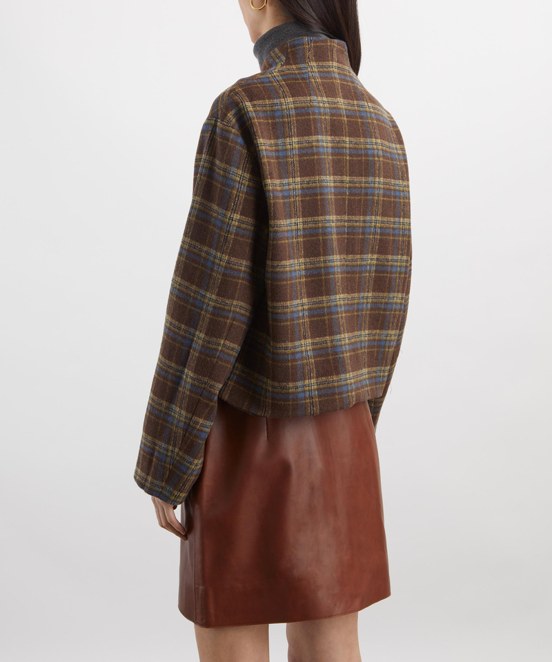 Owen Brown Plaid Jacket 4