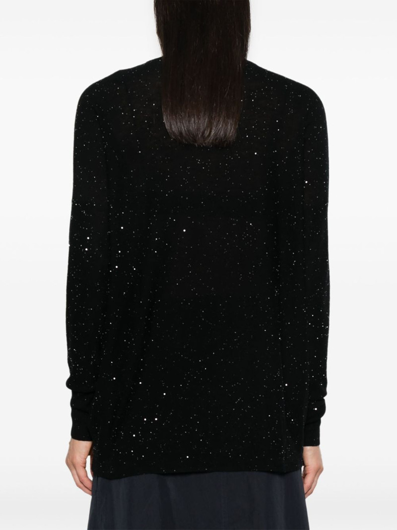 sequin-embellished jumper 4