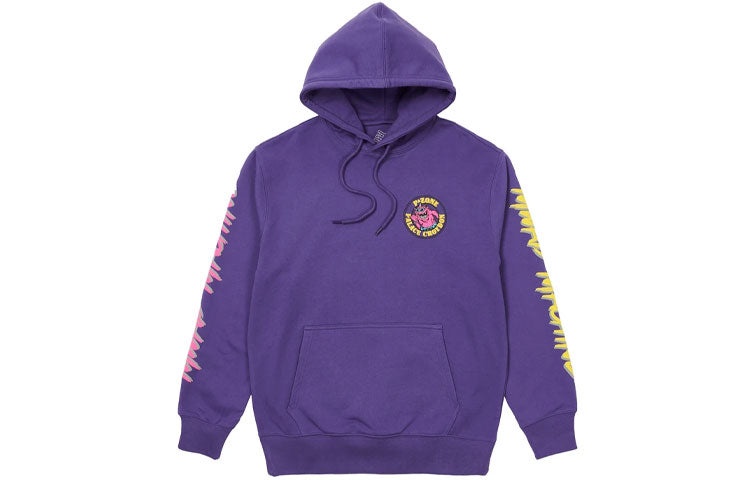 PALACE x M-Zone Crossover Small Devil Tri-Ferg Pattern Long Sleeves Purple P20HD045 - 2