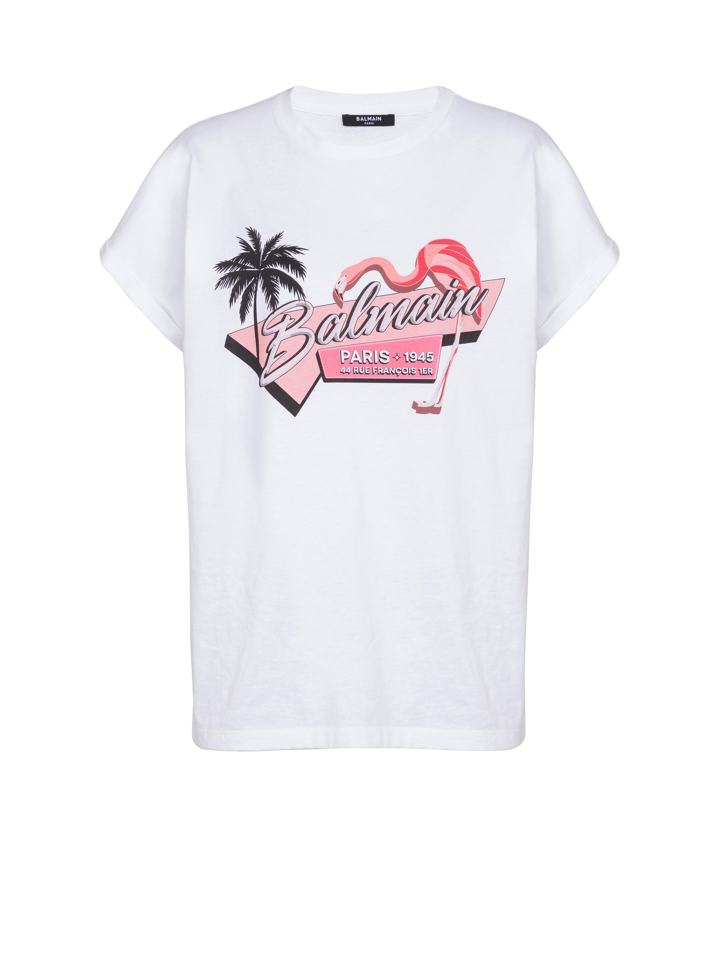 Balmain Flamingo T-shirt - 1