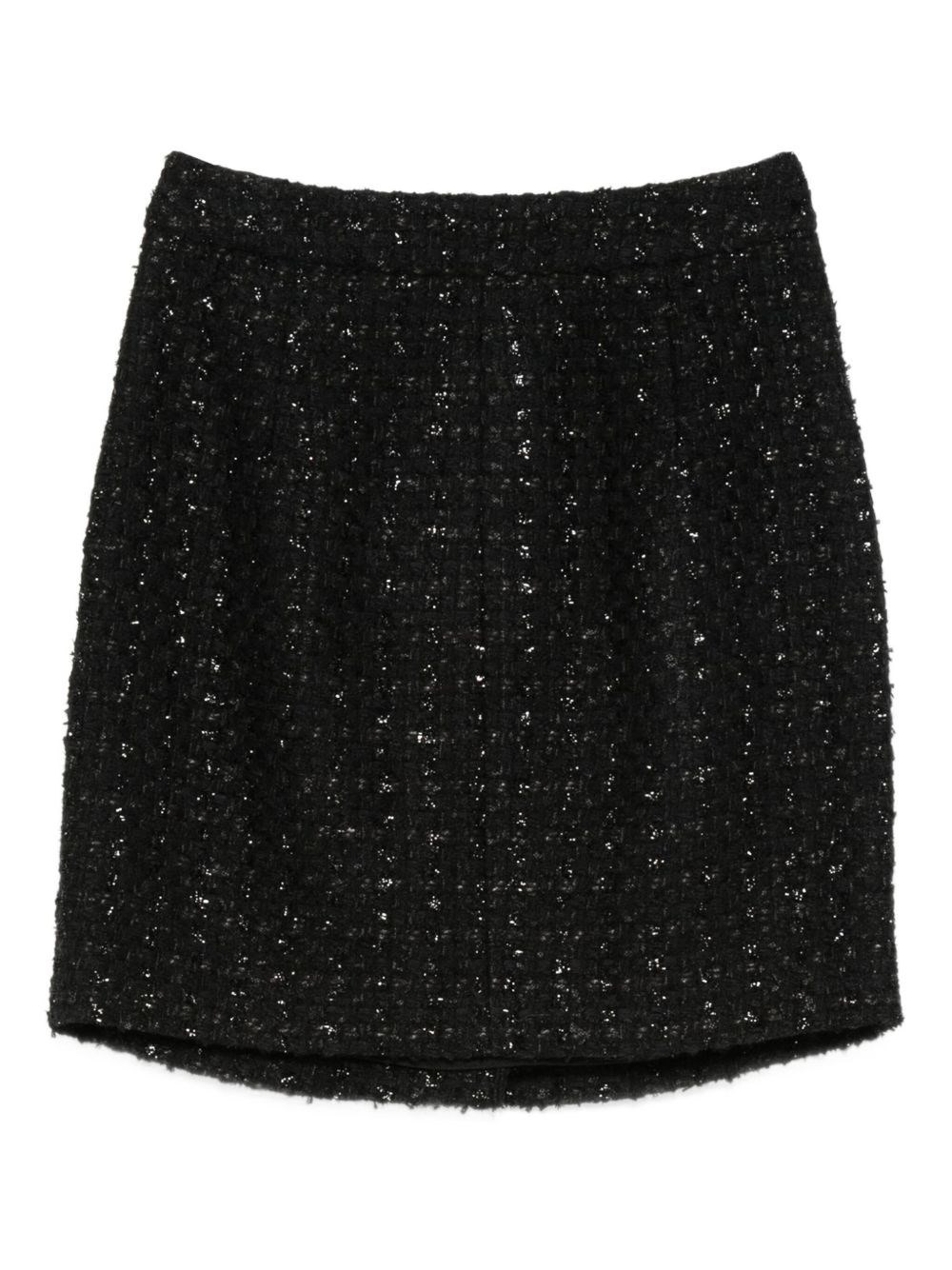 Wool blend mini skirt - 3