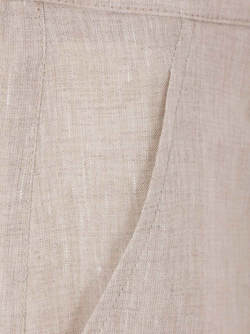linen shorts - 4