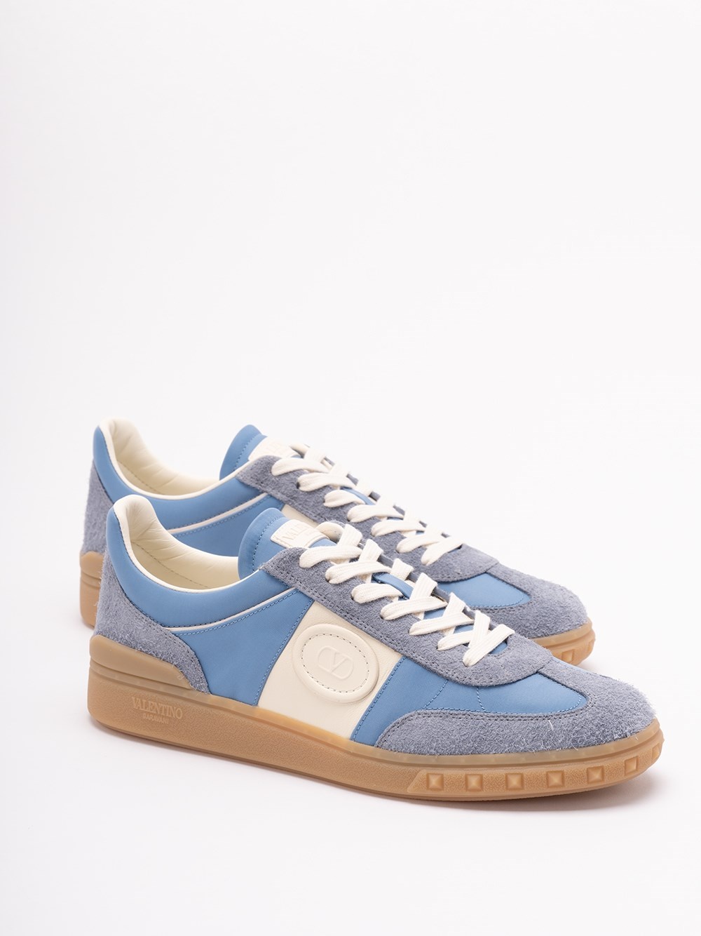 `Upvillage` Leather Sneakers - 5