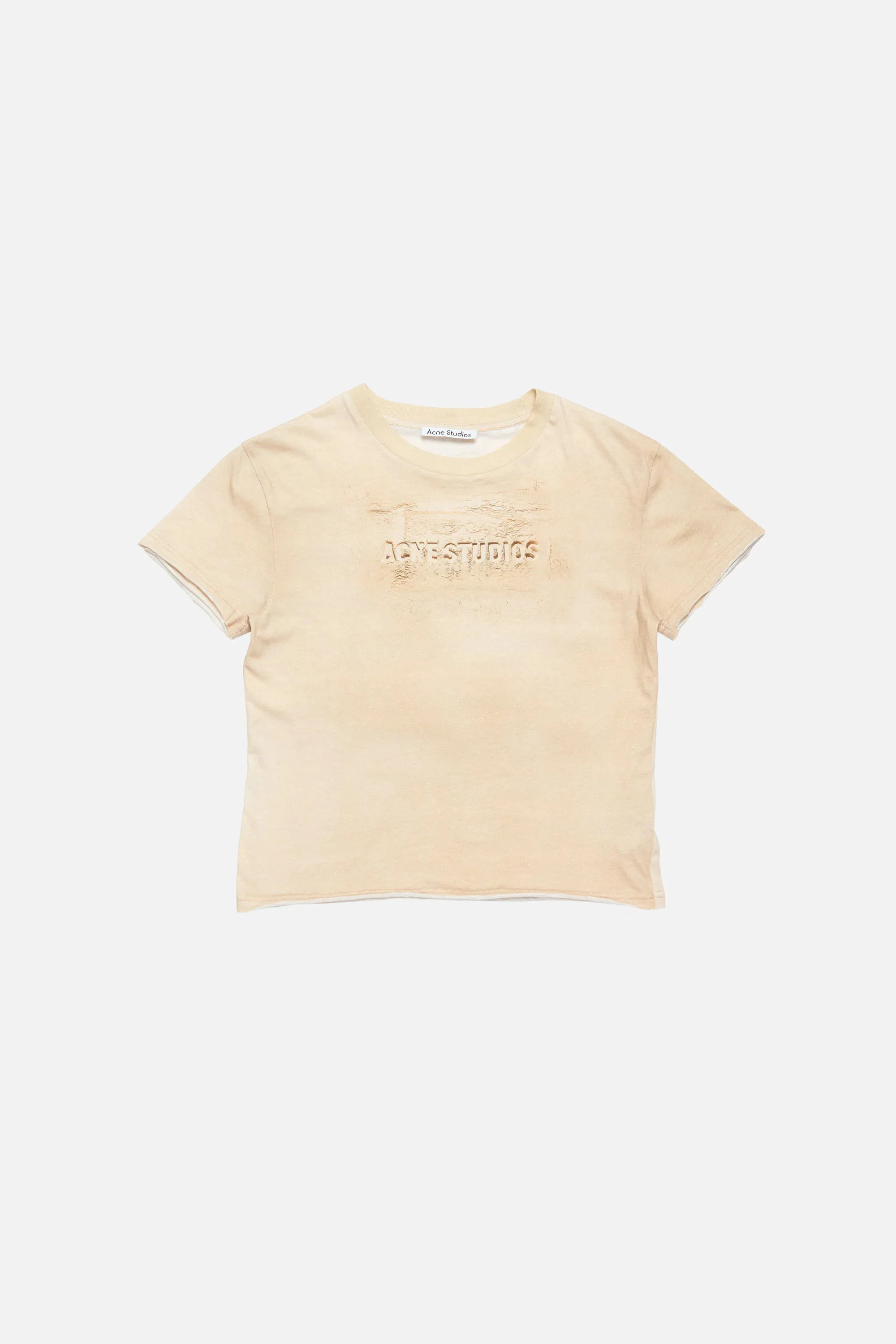 Printed t-shirt - Sand beige - 1