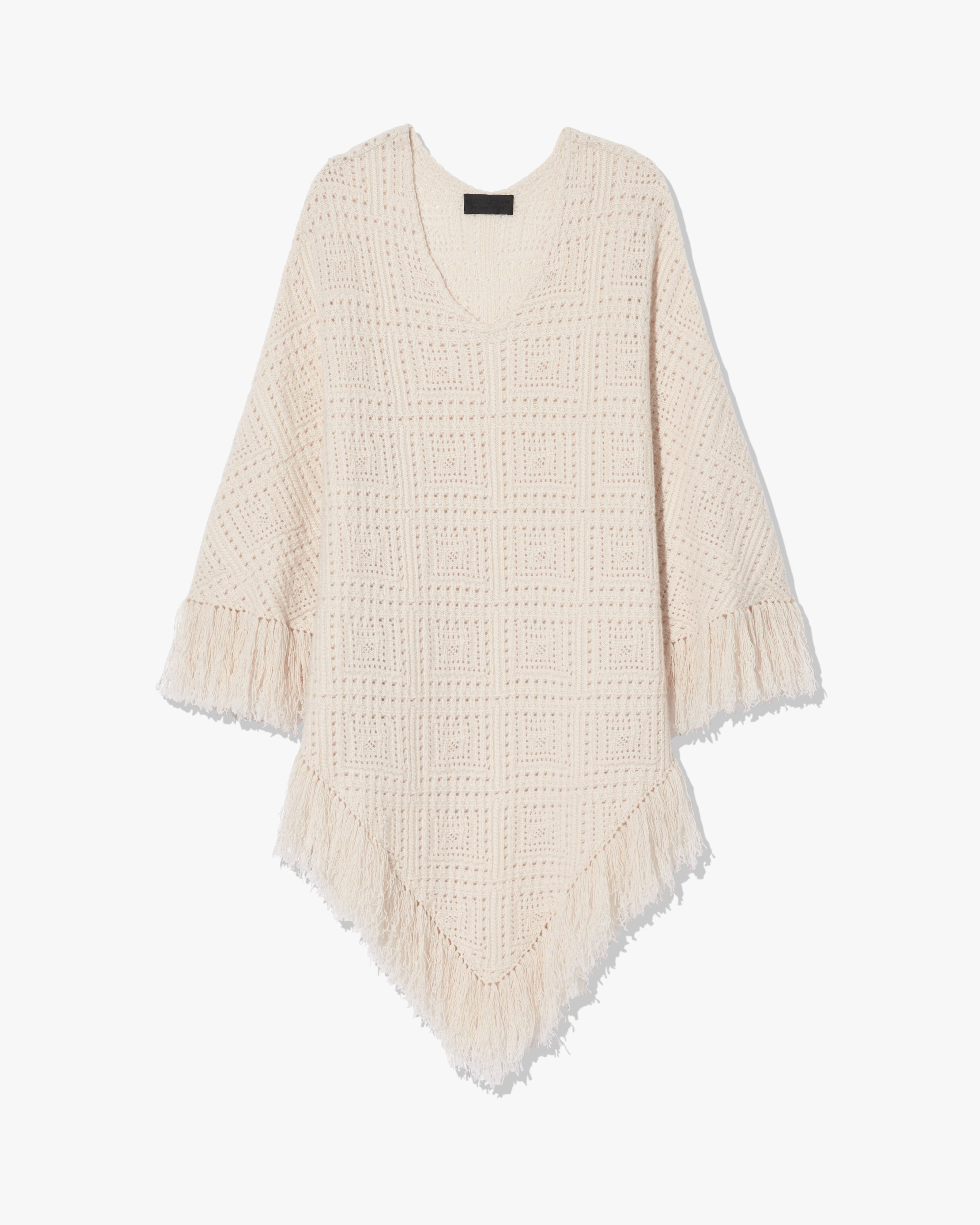 BRISTOL SWEATER PONCHO - 1