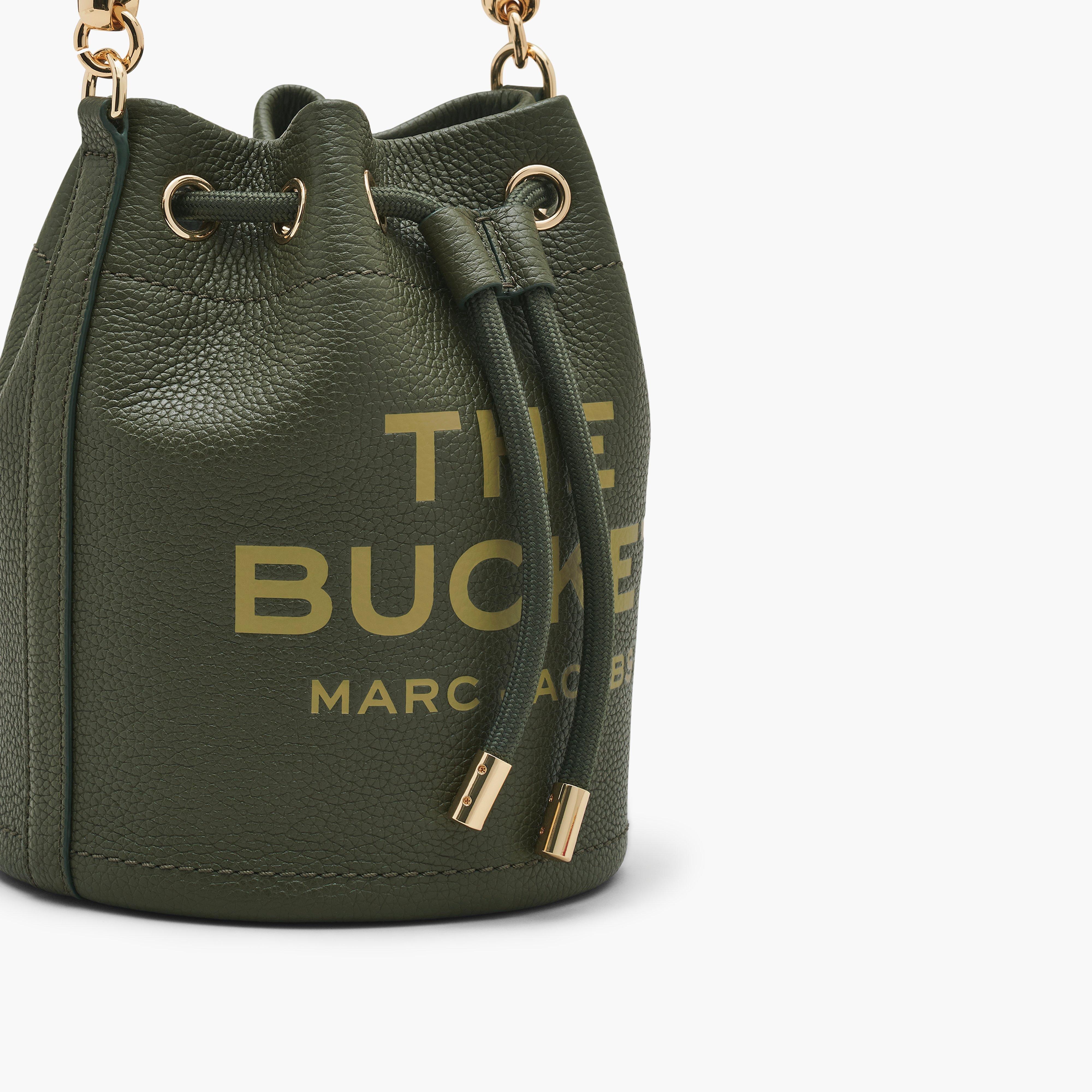 THE LEATHER BUCKET BAG - 3