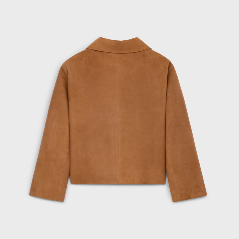CELINE jacket in suede outlook