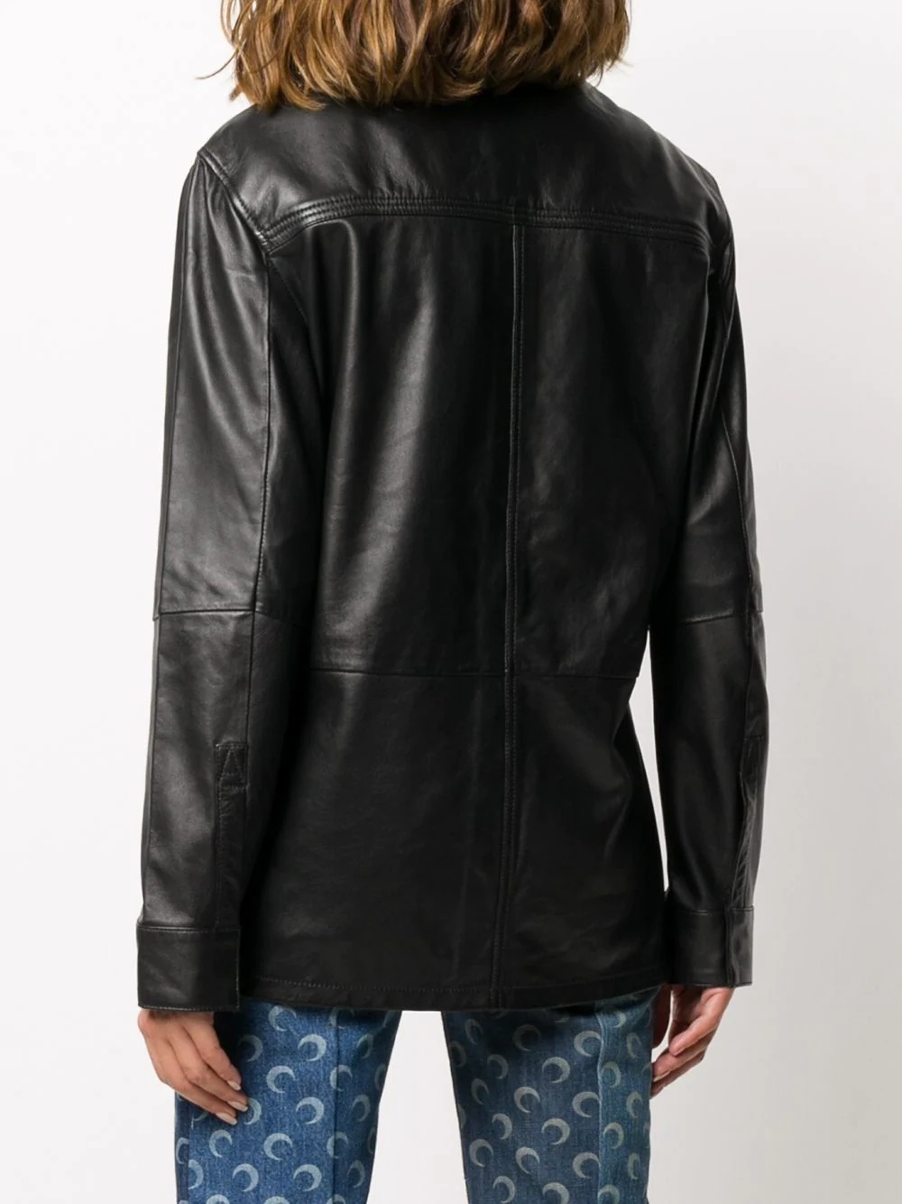 Drake leather shirt - 4