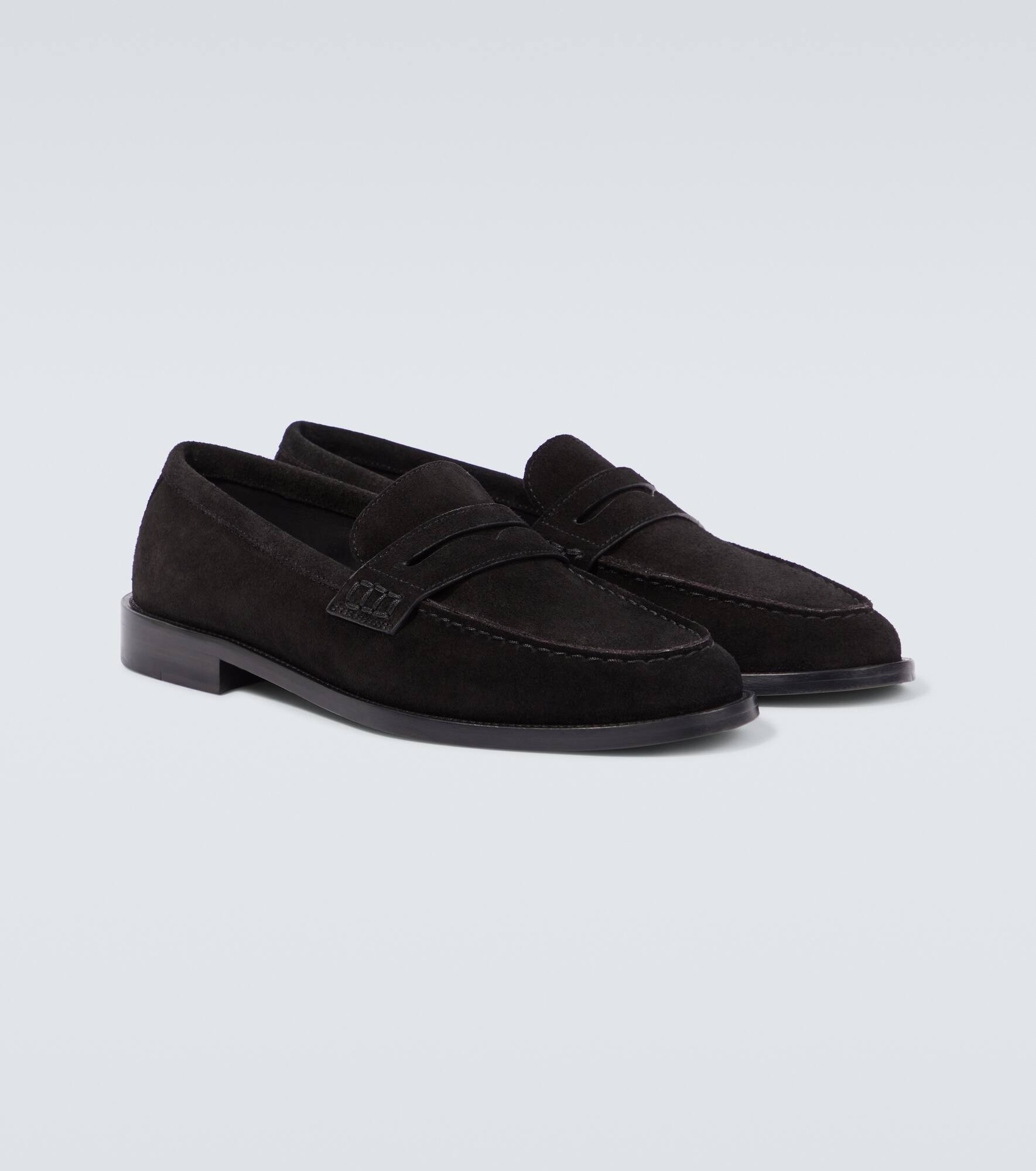 Perry suede penny loafers - 5